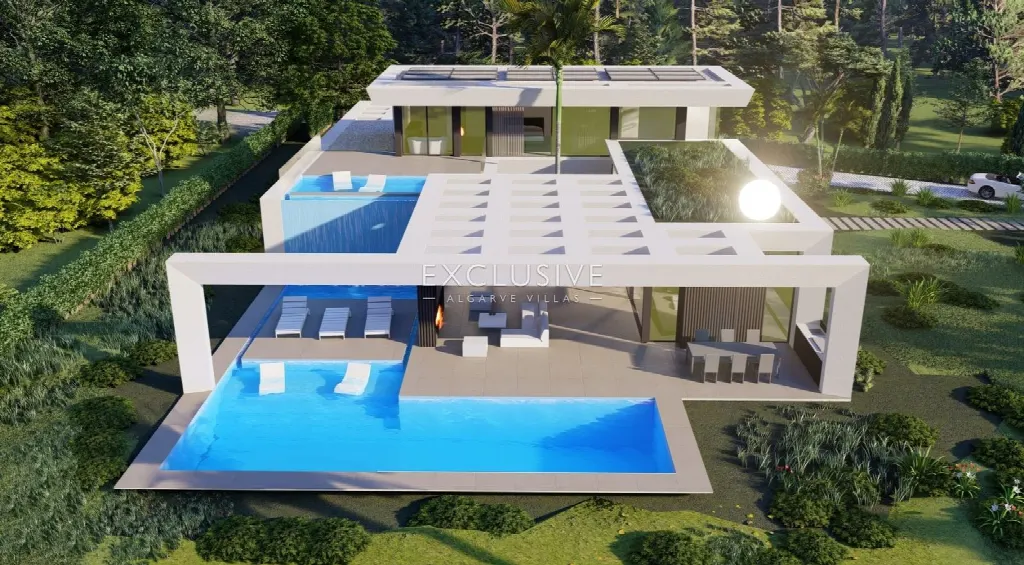Loulé, Algarve – Modern Villa with Saltwater Pool, 4 Bedrooms