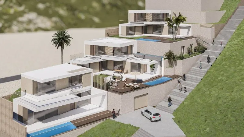 Adeje, Tenerife – Villa Project with Ocean Views, 4 Bedrooms