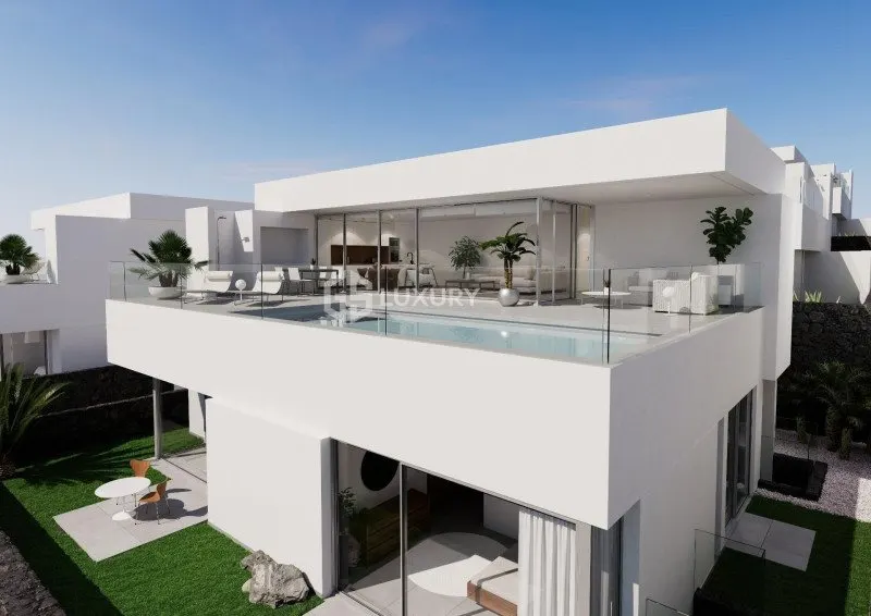 Adeje, Tenerife – New-Build Villa, Sea Views, 3 Bedrooms