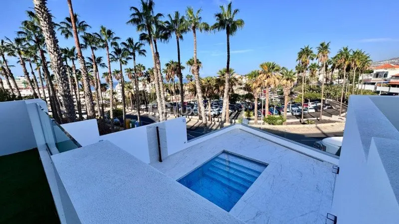 Adeje, Tenerife – New-Build Villa, Sea Views, 3 Bedrooms