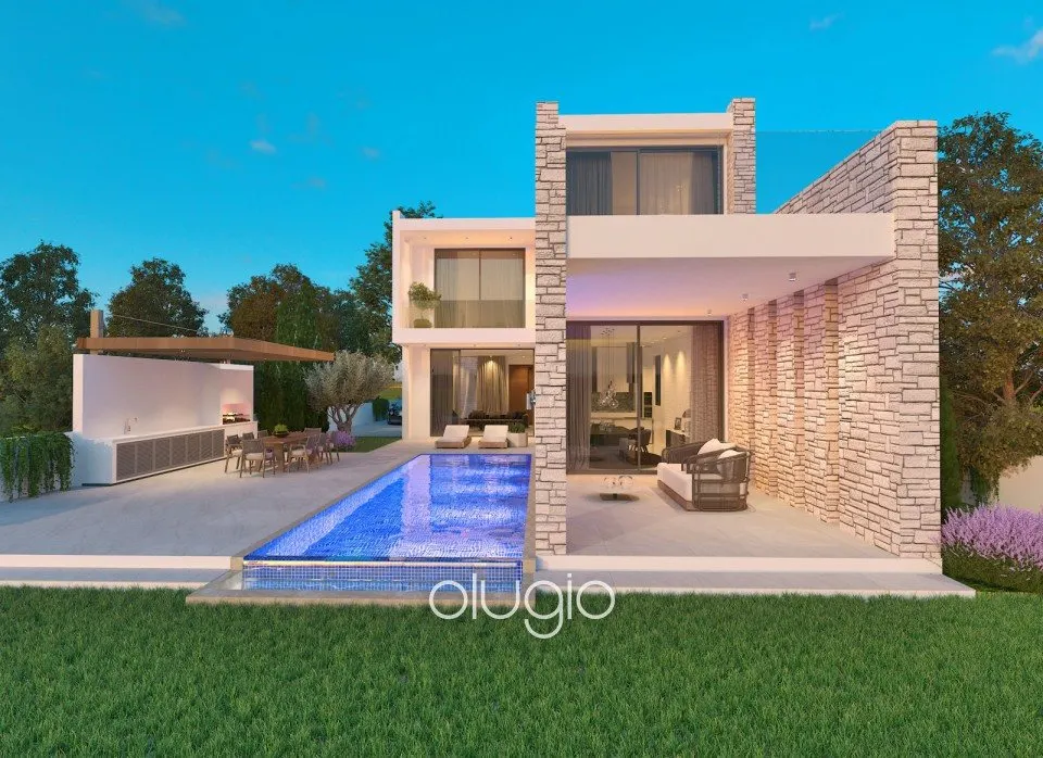 Tombs of the Kings, Paphos – Sea-View Villa, 6 Bedrooms, Pool