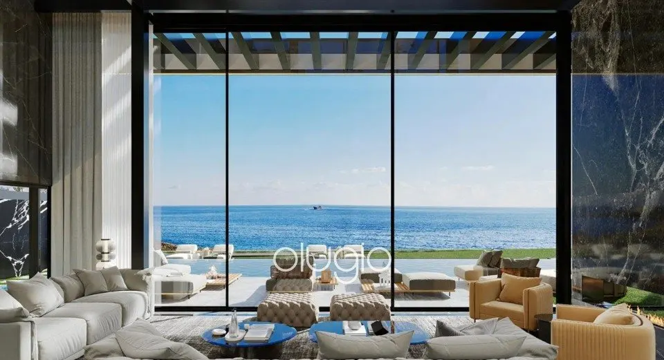 Chloraka, Paphos – Sea-View Villa, Infinity Pool, 6 Bedrooms