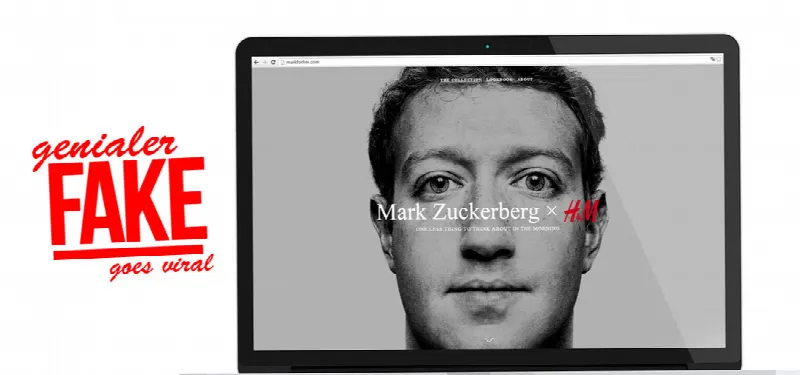 Viral April Fool’s Joke! Mark Zuckerberg cooperates with H&M – Fashion line of the Facebook founder