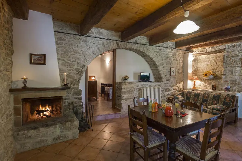 Fireplace as an increase in the value of a property