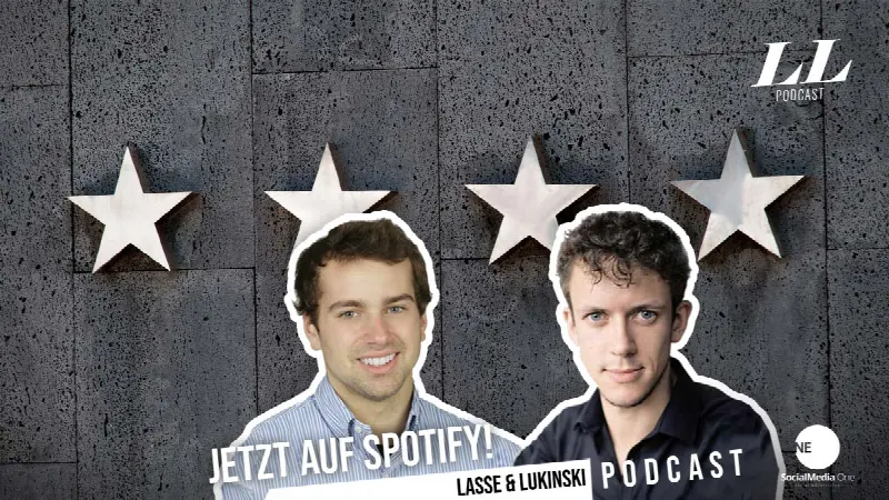 Podcast: Marketing! With Lasse & Lukinski – strategies, social media, advertising, making money & Co.