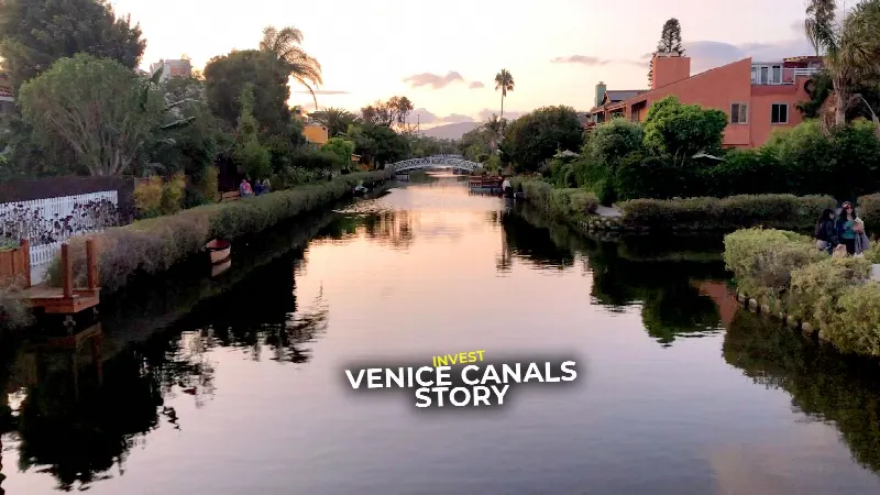 Venice Canals Los Angeles: Investor faces “little Venice” – New video!