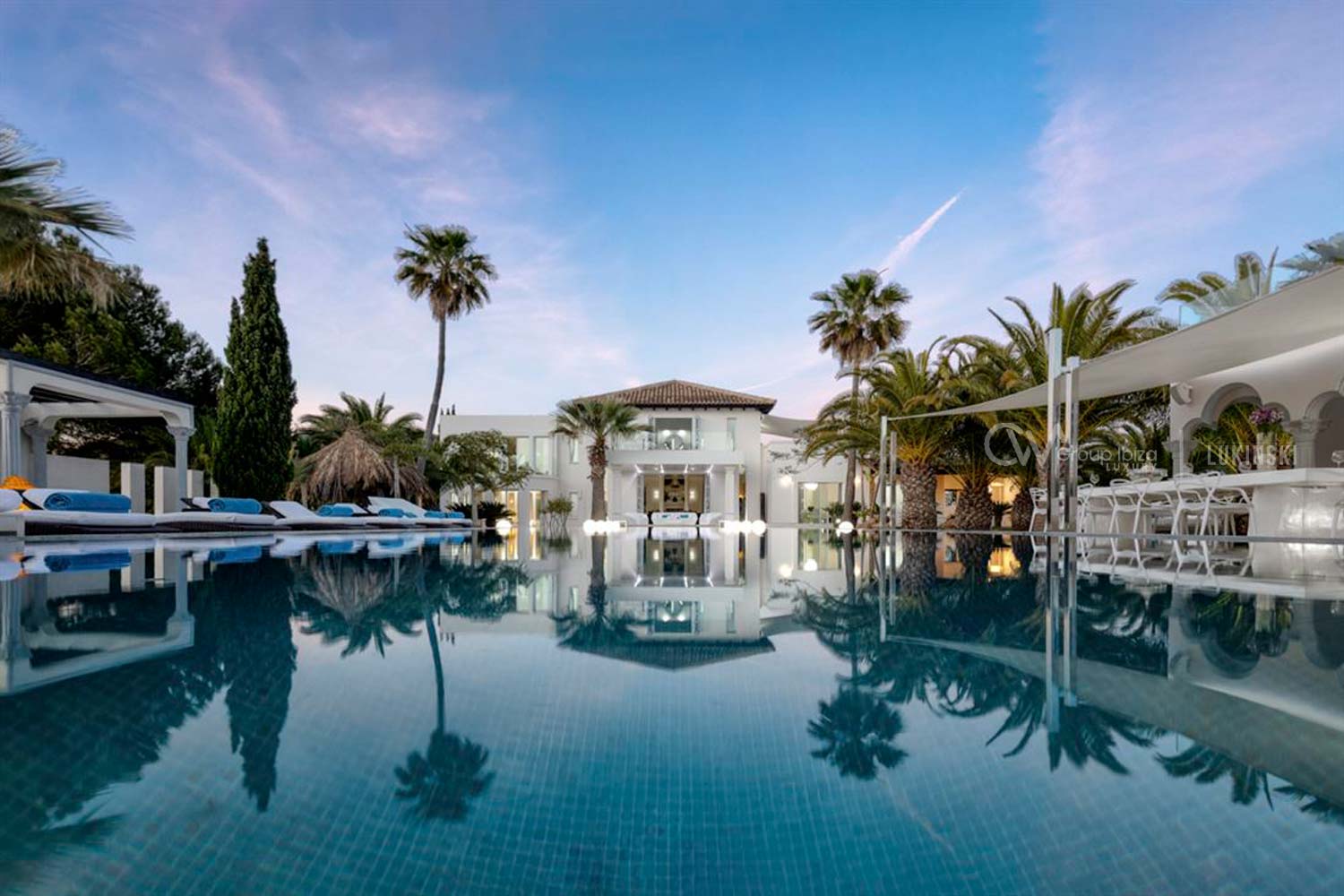Ibiza, Spain – Luxury villa with private tennis court in Cala Jondal