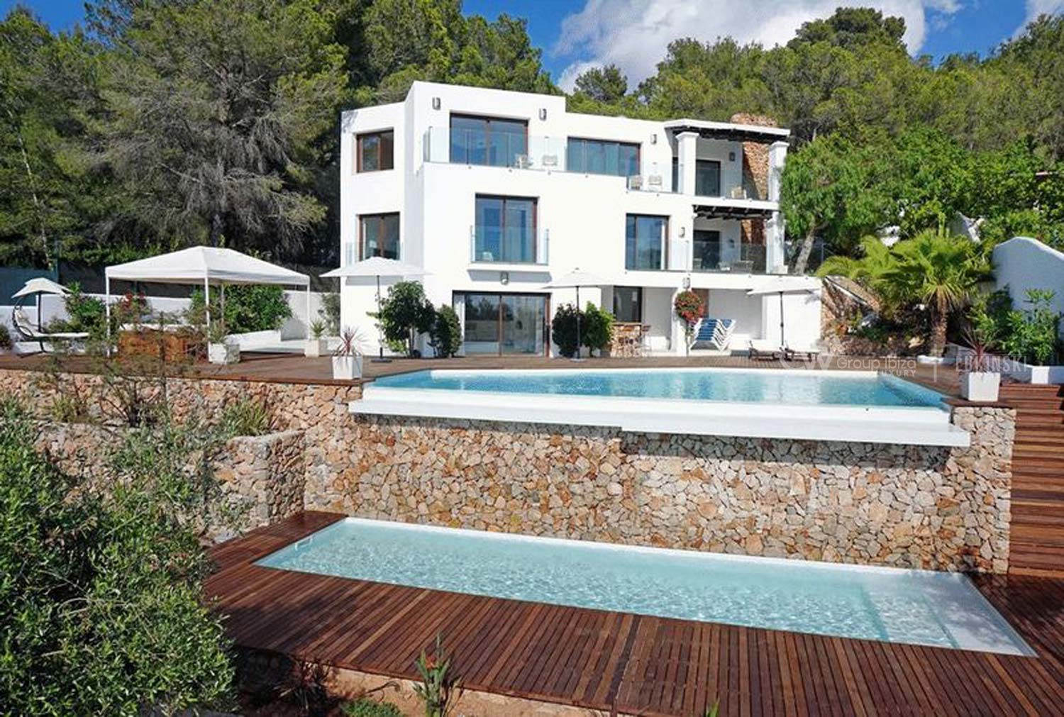 Ibiza, Spain – Luxury villa with direct sea view in Cala Salada
