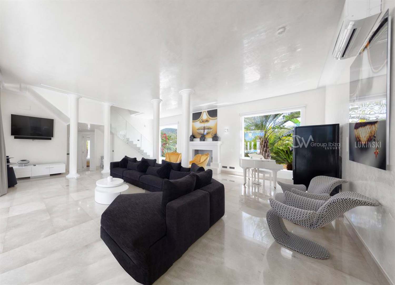 Ibiza, Spain – Luxury villa with private tennis court in Cala Jondal – € 7.200.000