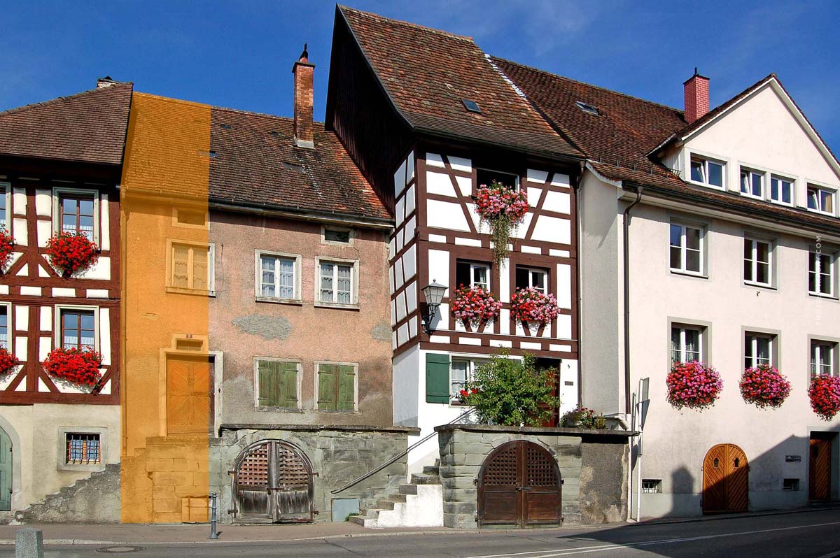 teilverkauf-beispiel-reihenhaus-altes-haus-innenstadt-bewertung-danach-50-prozent-verkauft-an-anbieter-vorher-nachher-foto